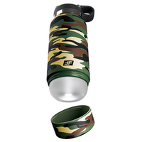 Мастурбатор 23,8см в фляге Хаки PipeDream PDX Plus Fap Flask Happy Camper Secret Stroker RD63020