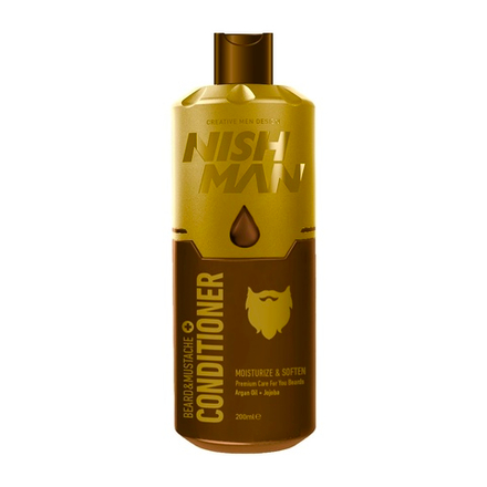 Nishman BEARD & MUSTACHE conditioner - Кондиционер для бороды и усов 200 мл