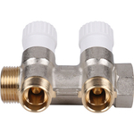 Коллектор регулировочный STOUT  3/4"х1/2" 2вых