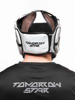 Шлем для бокса Tomorrow Star Fury White Black