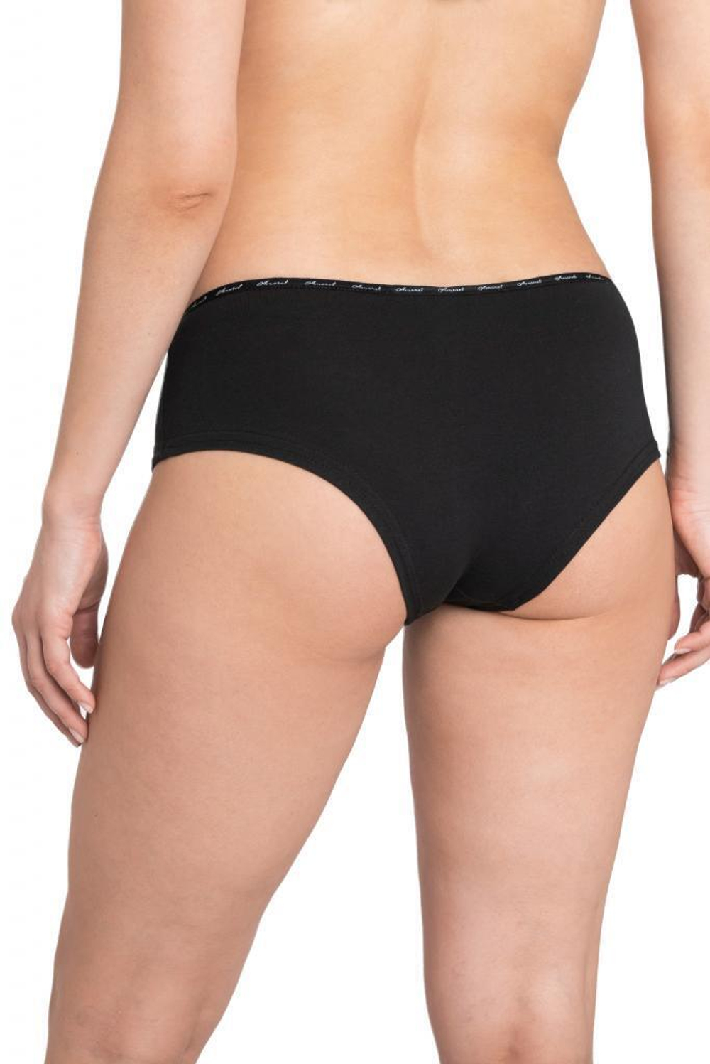 Трусы-шорты с узкой брендированной резинкой (Размер: S) (Цвет: серый меланж)