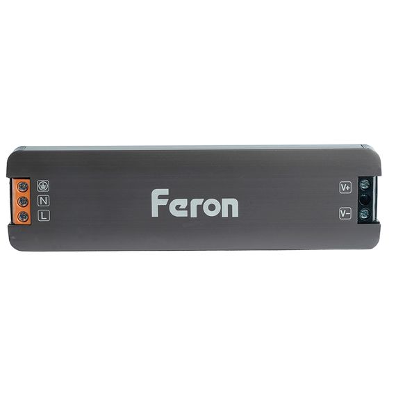 Трансформатор электронный для светодиодной ленты 300W 12V IP67 (драйвер), LB007 Feron 53146