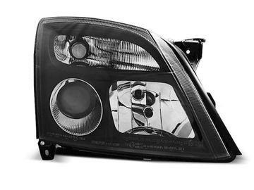 Передние фары Opel Vectra C black
