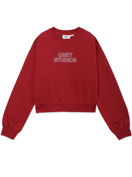 Толстовка Без Капюшона Studios Cropped Crew