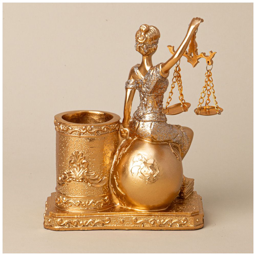 ФИГУРКА ДЕКОРАТИВНАЯ "ФЕМИДА" 12,9Х8Х17 СМ