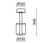 Аккумуляторный светильник Maytoni MOD229TL-L3B3K1