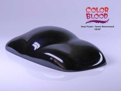 Краска Color Blood Deep Purple базовая прозрачная (кенди) Тёмно- фиолетовый, 120мл