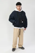 Бомбер CODERED Зимний Bomber Wide Navy