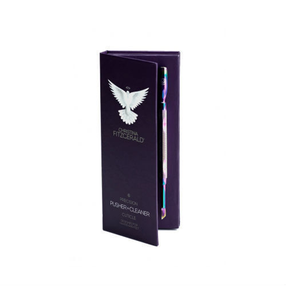 Precision Cuticle Pusher and Cleaner in Magnetic Box/PRECISION Толкатель для кутикулы + Очищение в коробочке