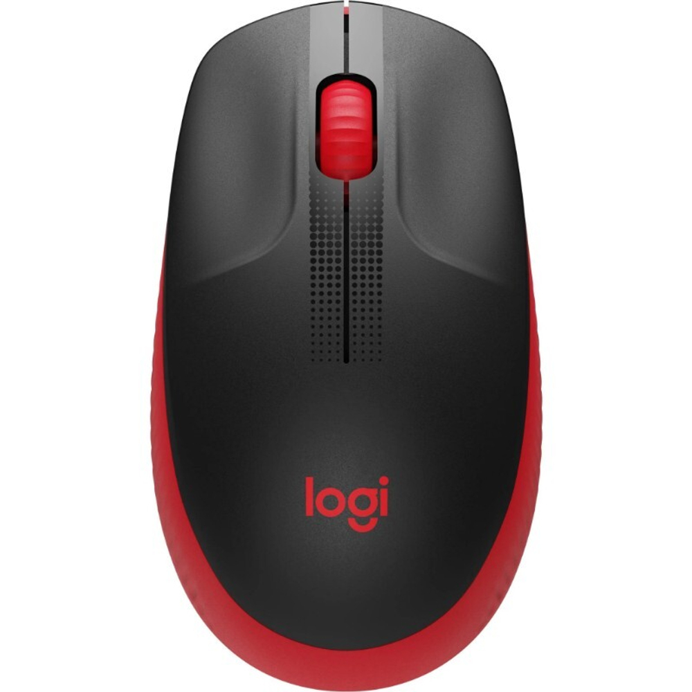 Мышь Logitech M190 Wireless 2.4 GHz, Red