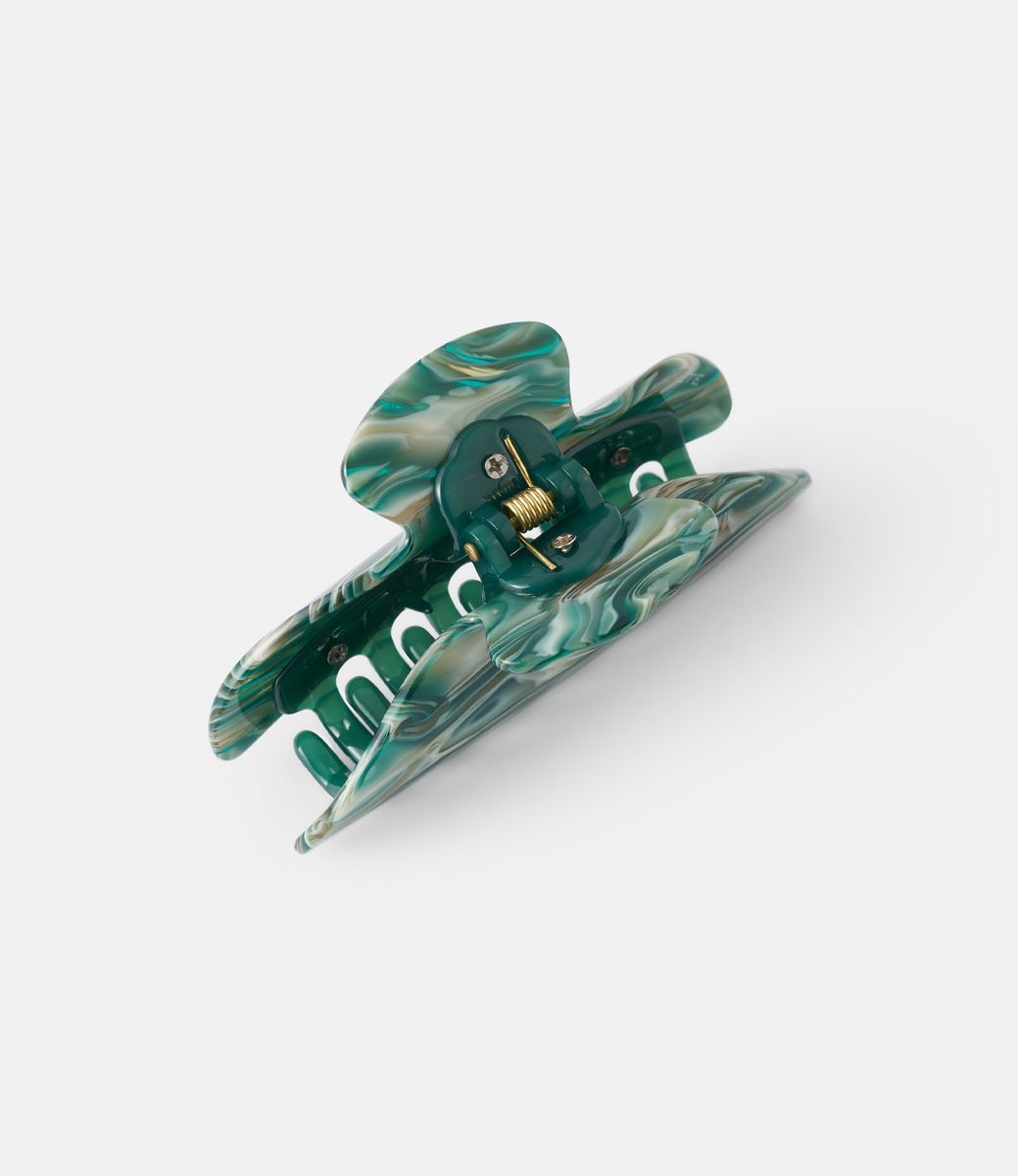 Machete Midi Heirloom Claw in Stromanthe — заколка из ацетата