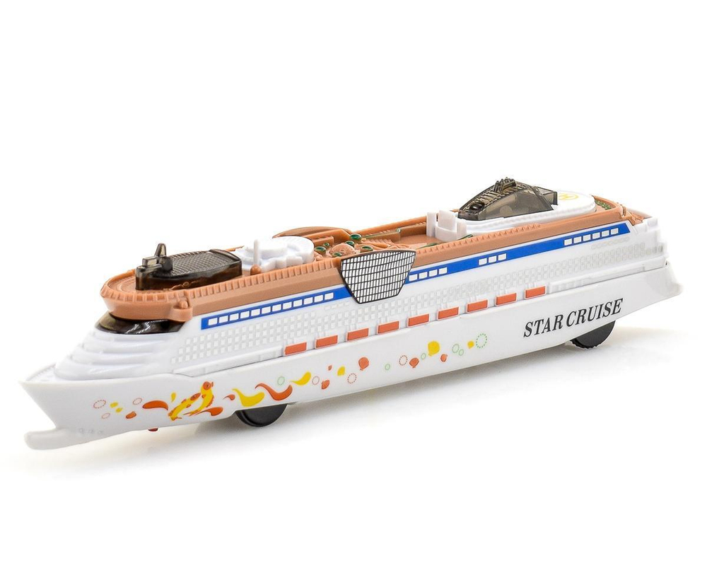 Корабль ин., свет, звук, коробка 1305