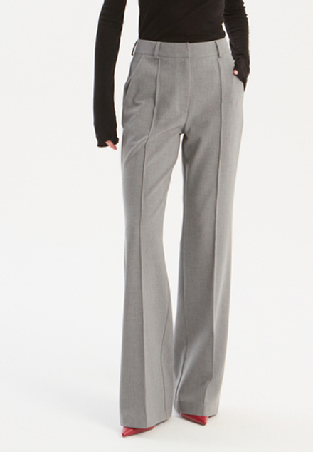 Брюки клеш со стрелками