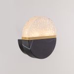 Настенный светильник MB25030008-1A brass/black