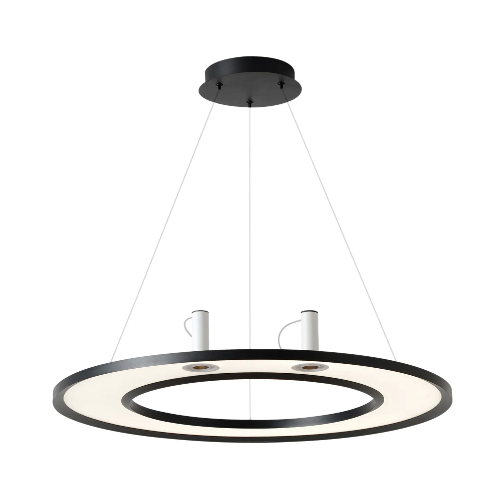 Светильник подвесной Crystal Lux CONTOUR SP50W LED BLACK