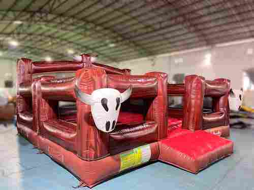 Надувной батут для аттракциона Родео "Ферма 2", 5*5*3 м