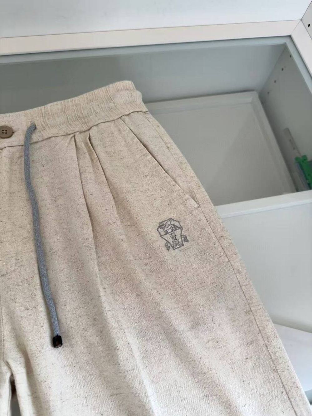 Льняные брюки Brunello Cucinelli