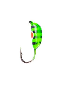 Мормышка вольфрамовая Lucky John БАНАН рижский крашеная 030/13