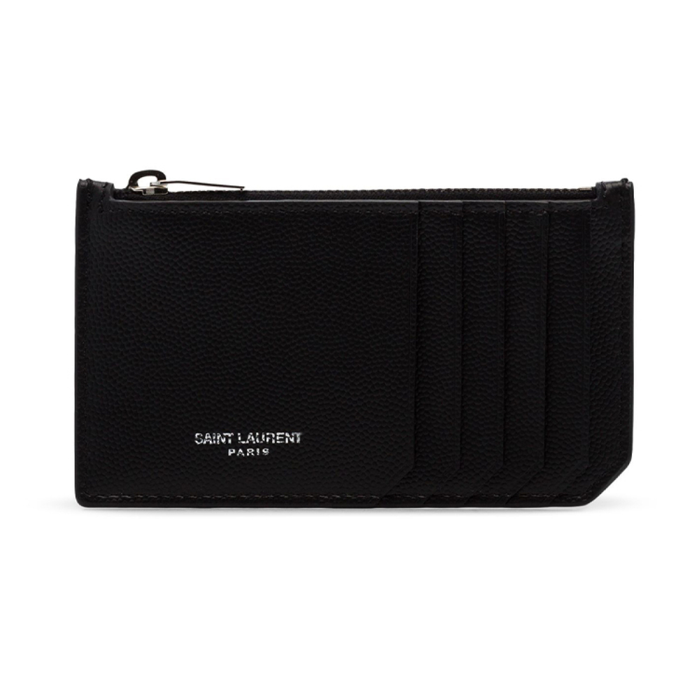 Картхолдеры и кошельки SAINT LAURENT YSL Logo, 609362BTY0N-1000
