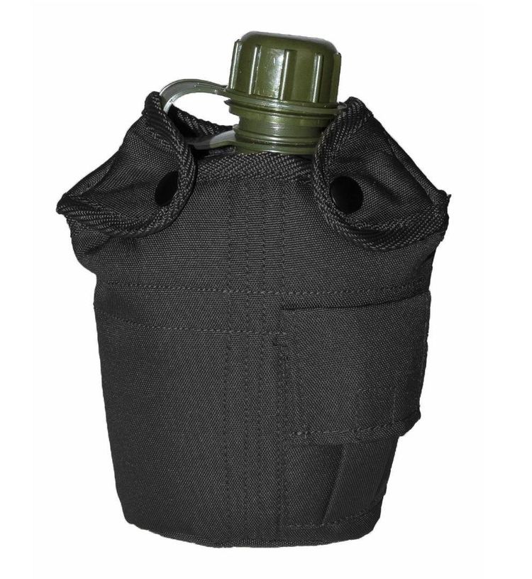 Plastic Canteen 1 Qt, black