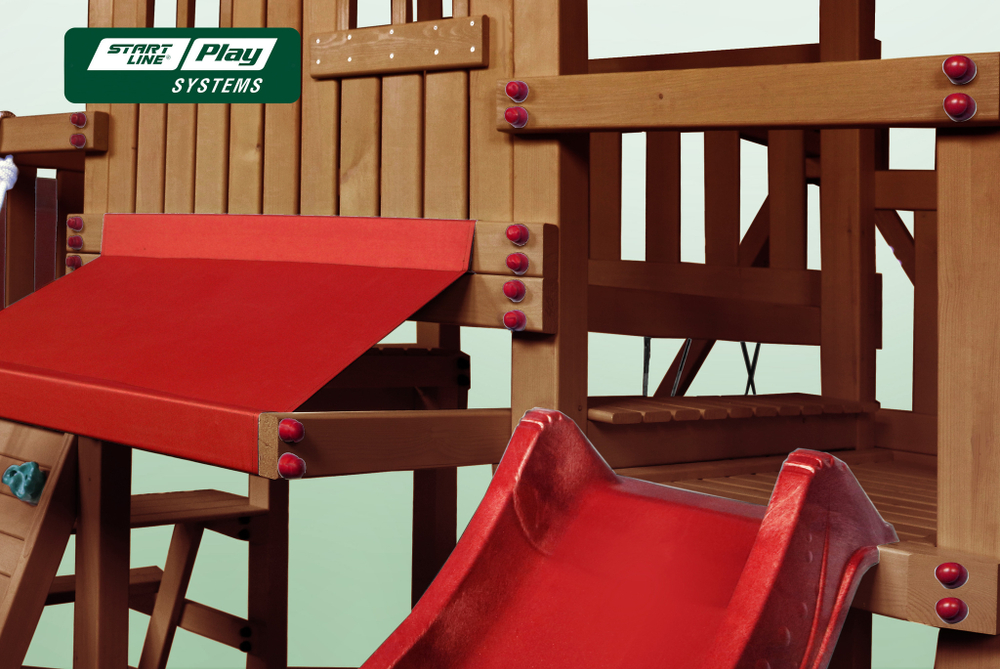 Детский городок EXCLUSIVE премиум Кедр (green)