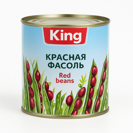 Фасоль красная King 425 мл