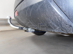 Фаркоп оцинкованный Galia N054C для Nissan Qashqai 2007-2014, Qashqai 2 2014-(паспорт и сертификат в комплекте)(без электрики)