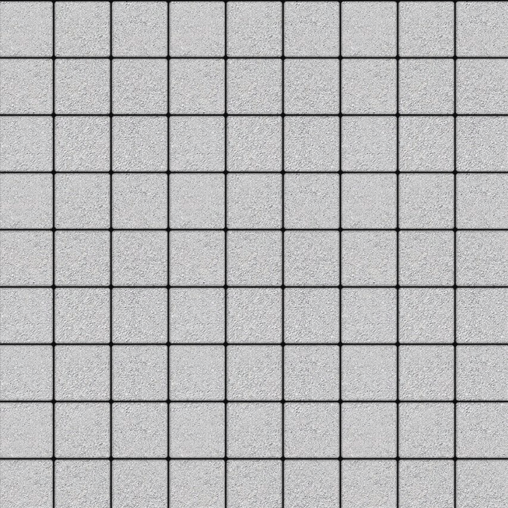 ТРОТУАРНАЯ ПЛИТКА КВАДРАТ - Б.3.К.6 СТАНДАРТ БЕЛЫЙ