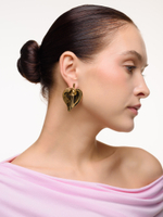 Серьги "Lily petal" Gold