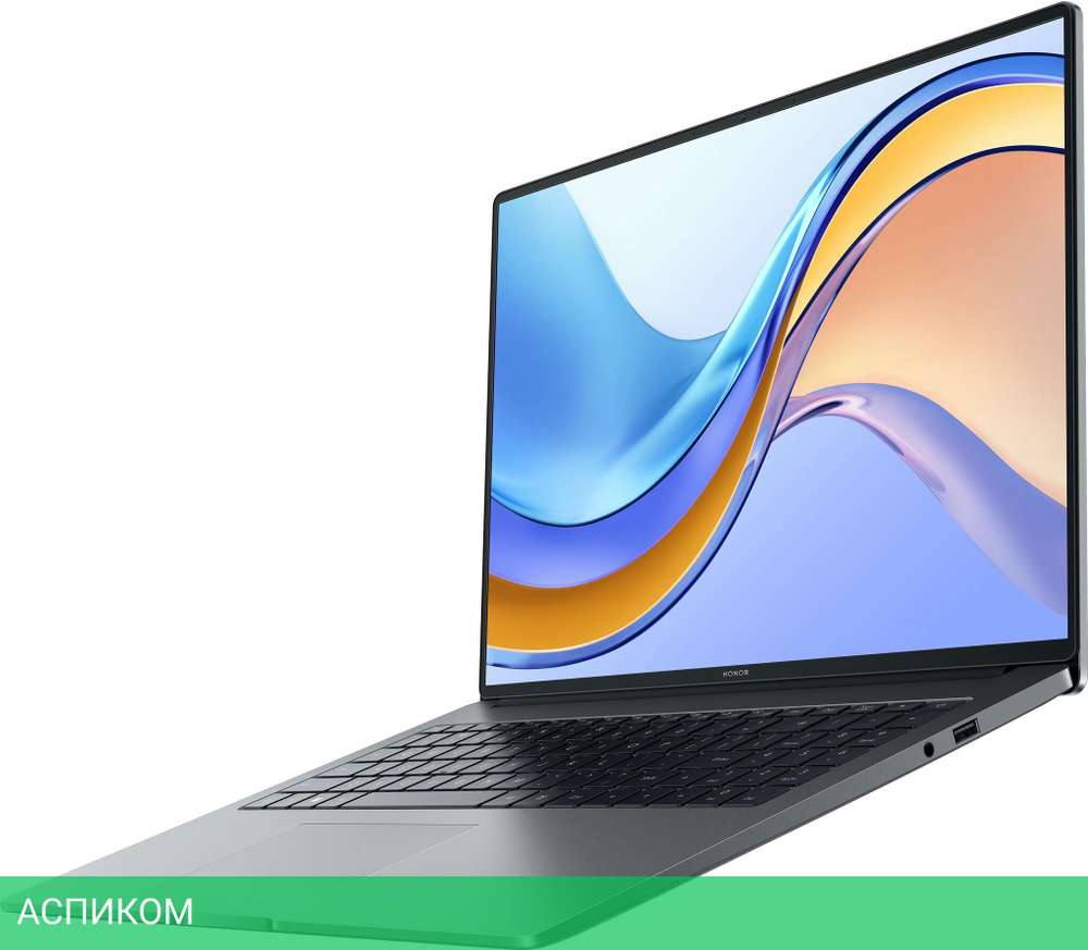 Ноутбук Honor MagicBook X16 2024 BRN-F56 Space Gray (5301AHGW)