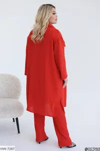 Костюм тройка FI-2783 Фабрика Моды