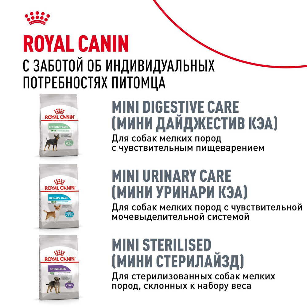 Royal Canin Mini Dental Care Корм сухой для собак мелких размеров 3 кг