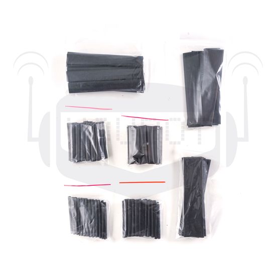 Набор термоусадочных трубок без коробки 124 шт