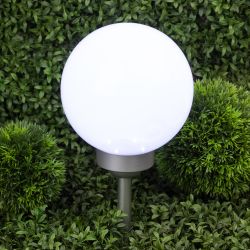 Светильник уличный ЭРА ERASF22-21 садовый на солнечных батареях Шар 20 см