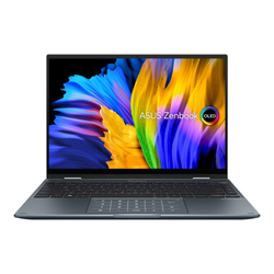 Ноутбук 14" ASUS Zenbook 14 Flip UP5401EA-KN003 Core i5 1135G7/8Gb/512Gb SSD/14" OLED WQXGA Touch/DOS Серый (90NB0V41-M007B0)