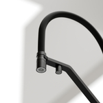 Смеситель для кухни Sancos Loro с гибким изливом, цвет матовый черный/черный, арт. SC4007MB