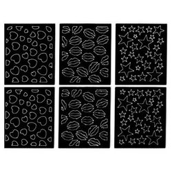 Irisk Трафарет для эрографии и аэропуффинга №01