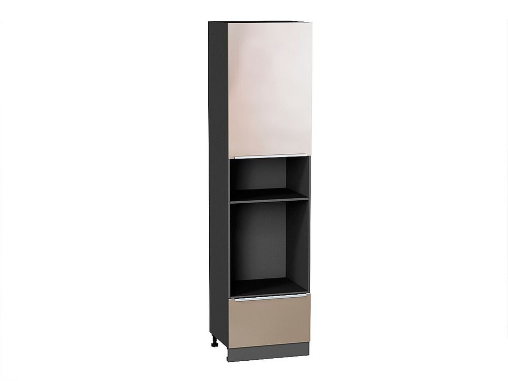 Шкаф пенал с 1-ой дверцей и ящиком под технику Фьюжн