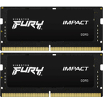 Оперативная память Kingston DDR5 64GB 5600MT/s CL40 SODIMM (Kit of 2) FURY Impact