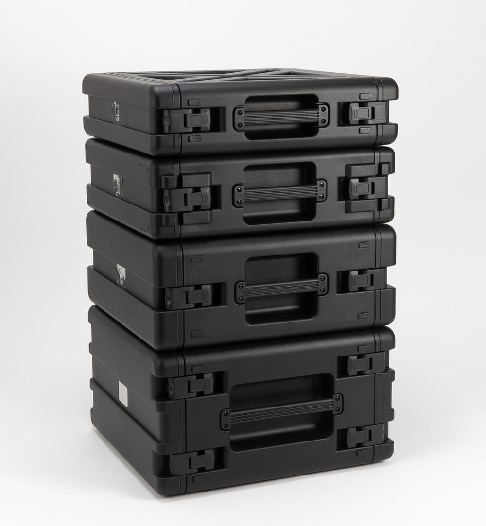 RACK | Ударопрочный пластиковый Рэковый кейс 6 юнитов DGCASE@RACK6U | Внут. размеры 485*483*275мм