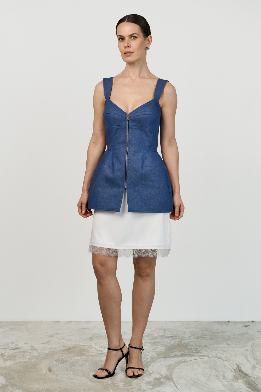 Джинсовый топ