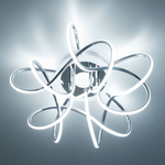 Citilux Джемини Смарт CL229A151E RGB Умная люстра Хром