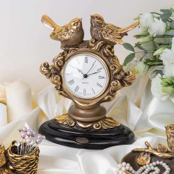 Часы настольные Нежность Бронза