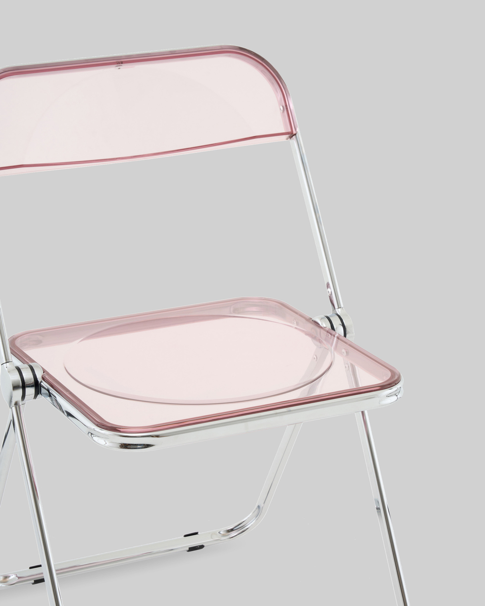 Стул Fold Pink складной розовый