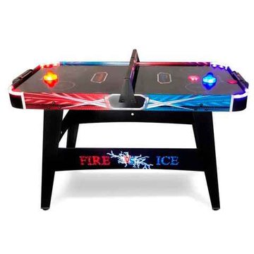 Игровой стол - аэрохоккей Fire  Ice 4ф (137,2 х 68,5 х 79 см)