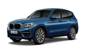 Багажники на BMW X3 G01 на низкие рейлинги