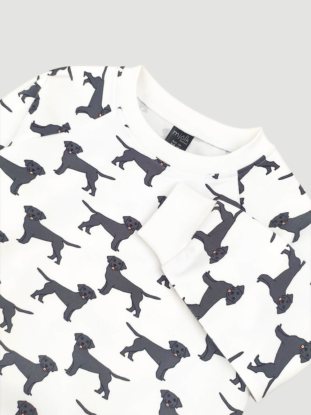 Свитшот оверсайз Mjölk Собачки NEW