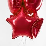 F Шар Звезда 18''/46 см, Красный (БГ-15)