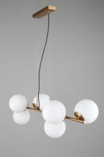Люстра подвесная с лампочками Omnilux OML-66623-06+Lamps