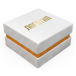 Компактный картонный футляр серии «Степ» под кольцо.